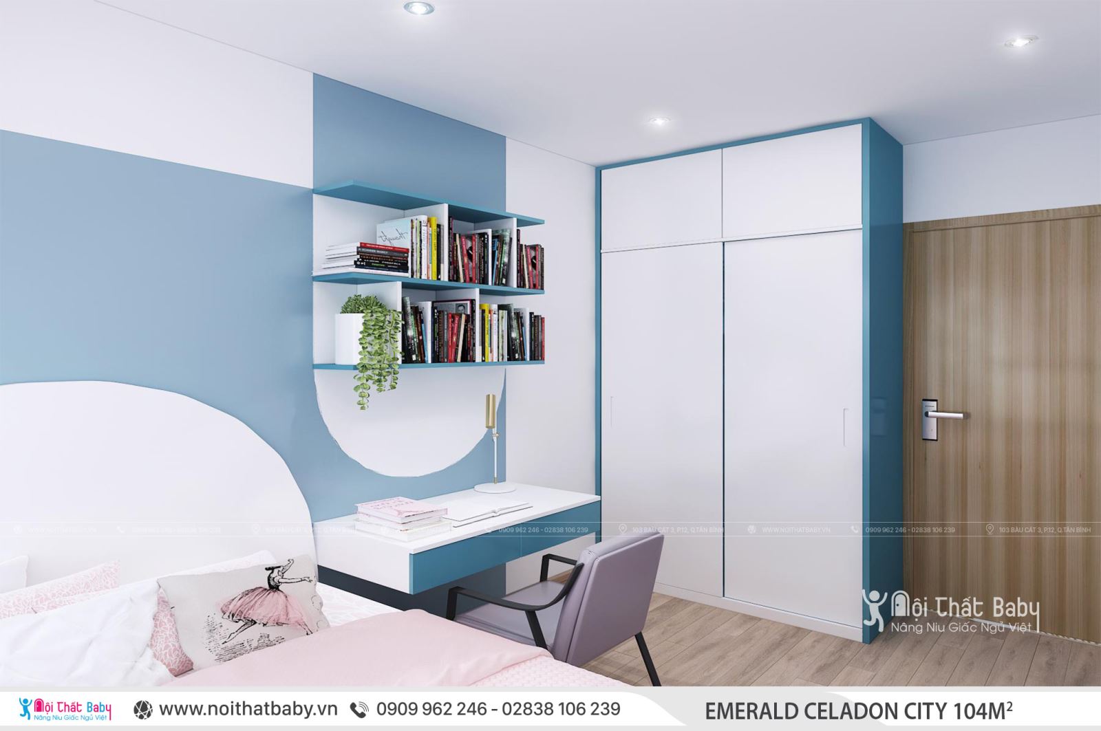 Tổng hợp các mẫu thiết kế nội thất Chung cư Emerald Celadon City